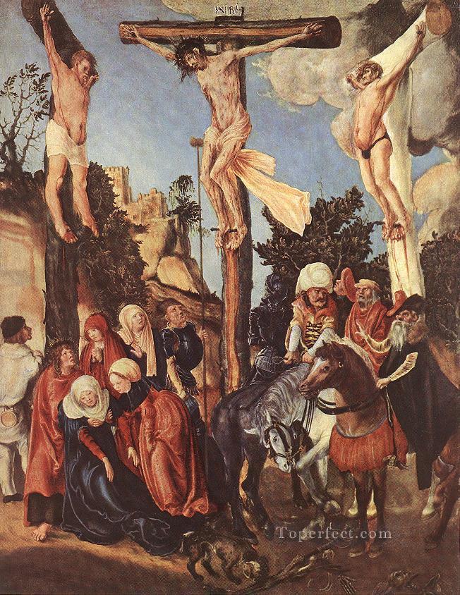 Le corps humain de la Crucifixion Lucas Cranach l’Ancien Religieuse Christianisme Peintures à l'huile